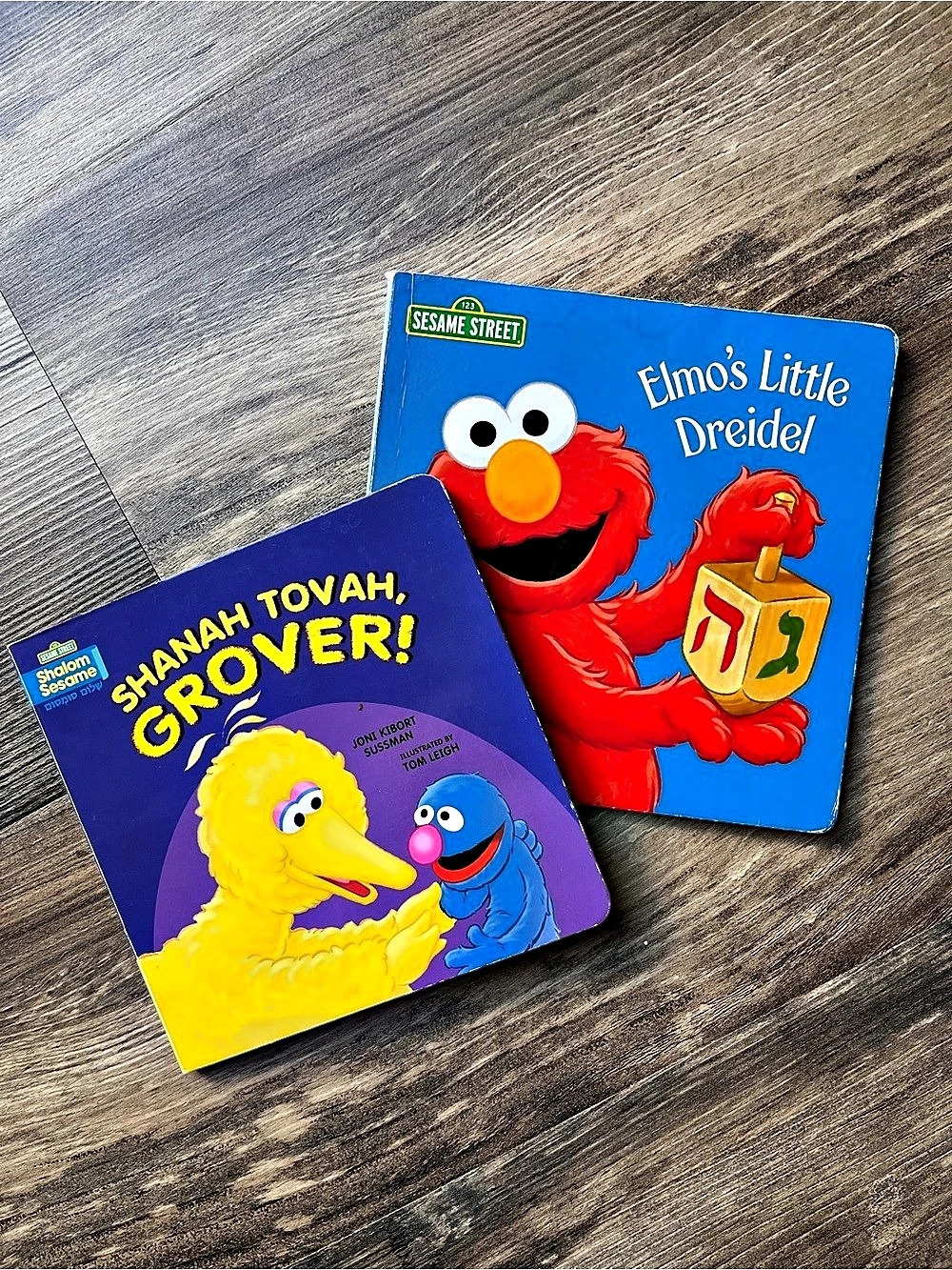 Sesame Street Elmo's Little Dreidel & Grover's Shanah Tovah Books
